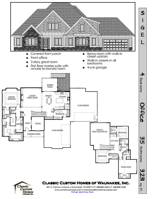 Sigel Classic Custom Homes, Waunakee, WI