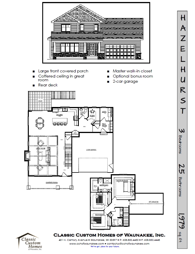 Hazelhurst Classic Custom Homes, Waunakee, WI