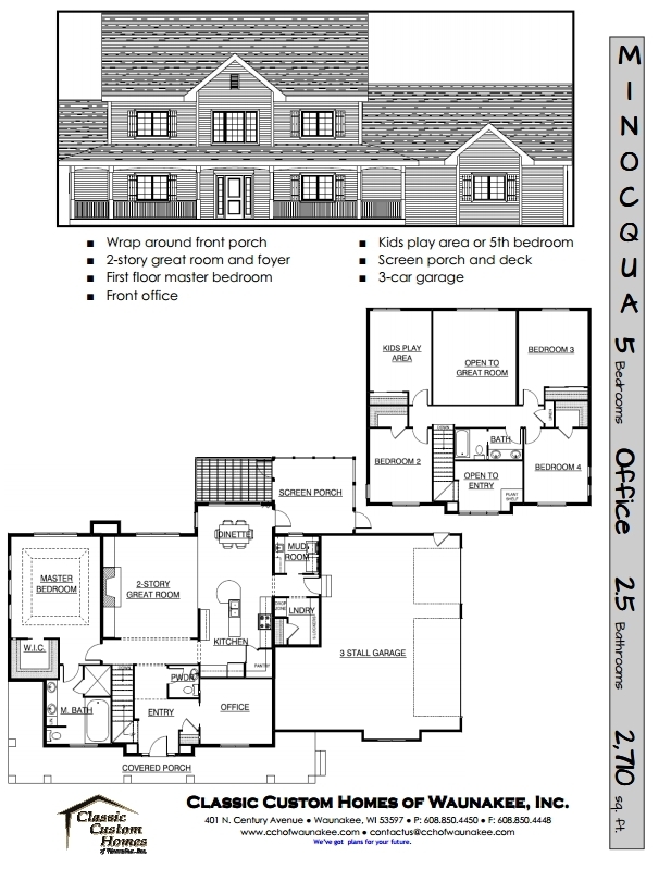 Minocqua Classic Custom Homes, Waunakee, WI