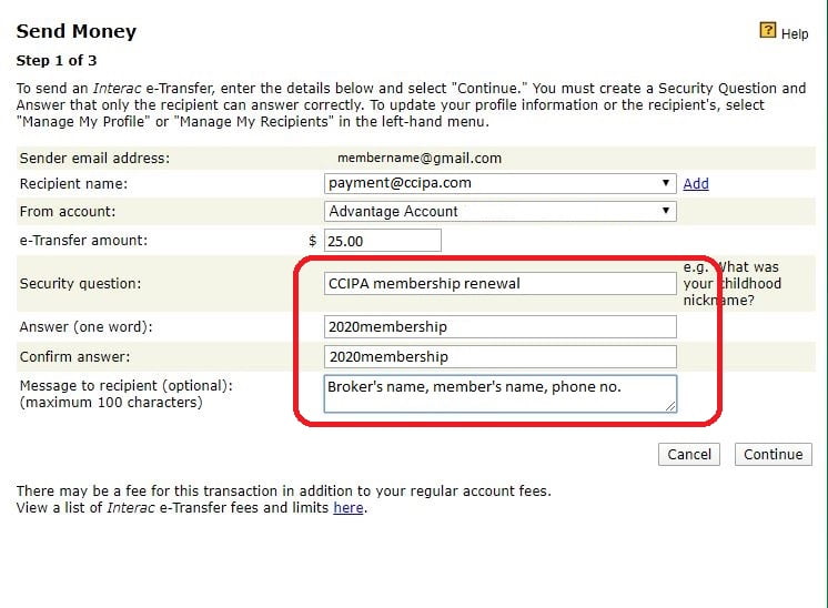 eTransfer Guide CCIPA