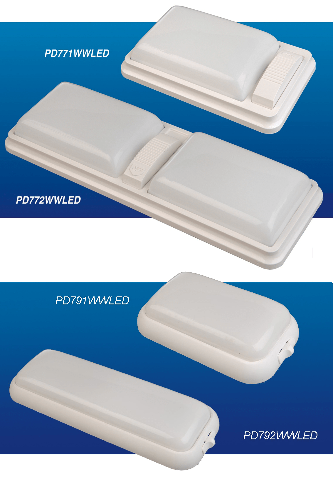 Progressive Dynamics offers LED ceiling light line