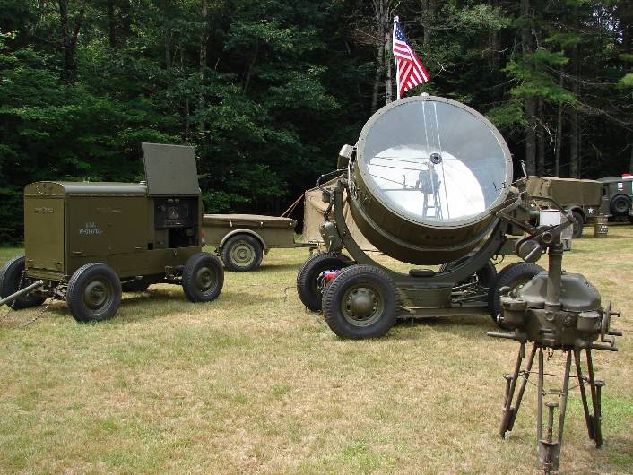 For SaleBeautifully restored WWII AntiAircraft Searchlight G503