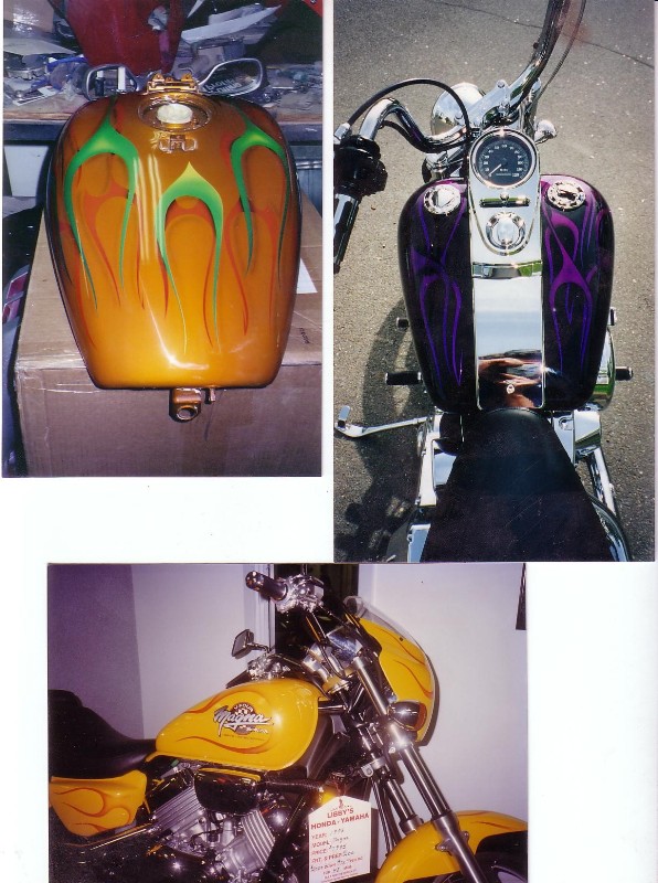 Custom Motorcycle Paint Connecticut Cycle Refinishing