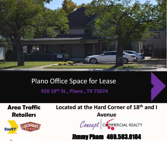 Plano Office Space for Lease Concept Commercial Realty