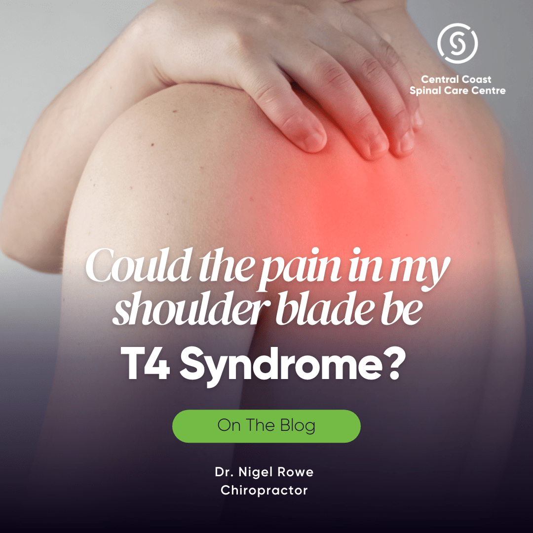 Could the pain between my shoulder blades be T4 syndrome? Central