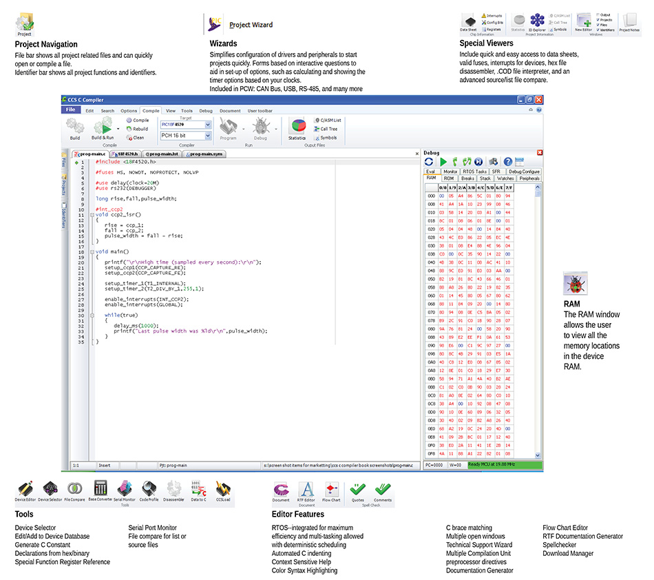 Learn CCS C Compiler Then MPLAB IDE X IDE Microchip