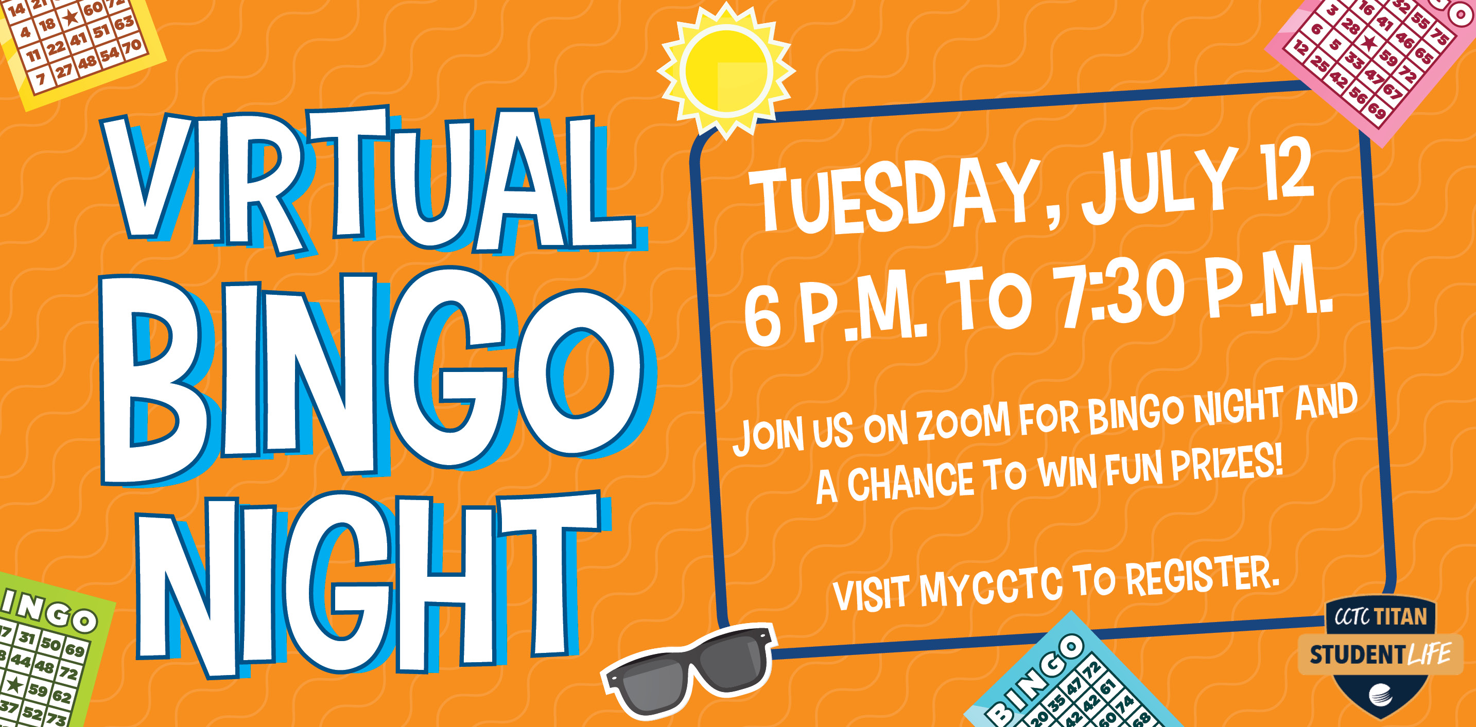 Virtual Bingo Night Central Carolina Technical College