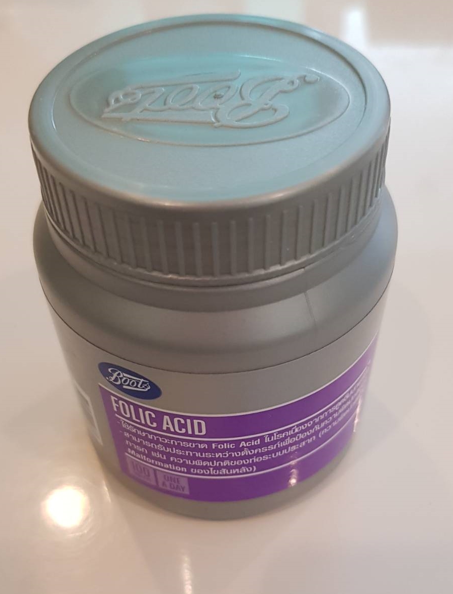 100 TABLETS FOLIC ACID BOOTS is a type of Vitamin B