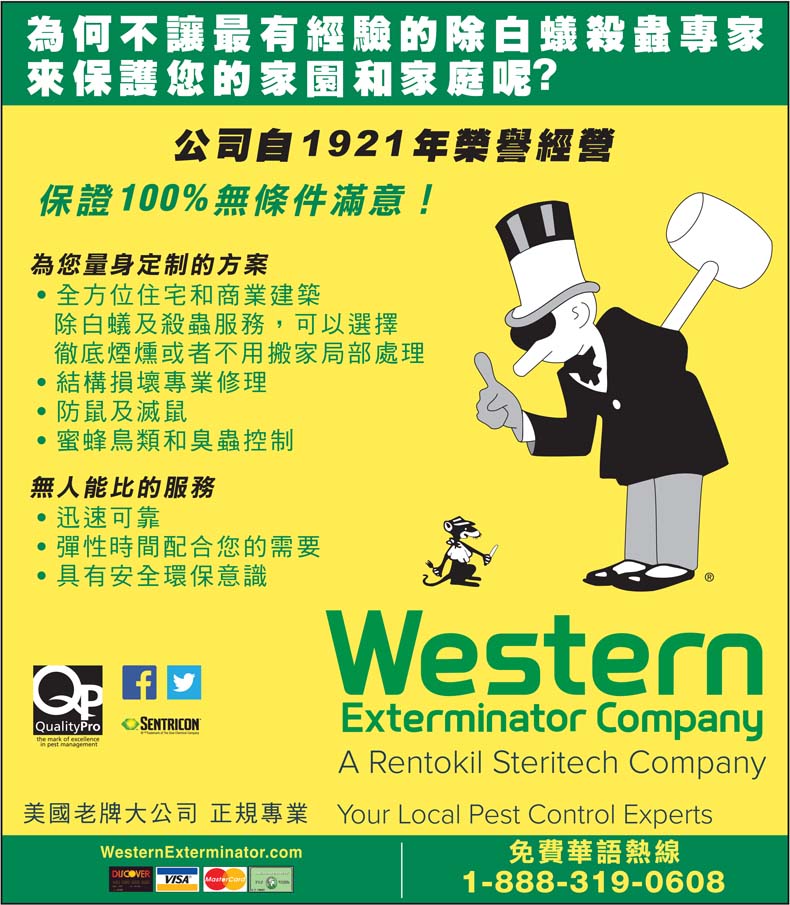 Check spelling or type a new query. 威士盾白蟻公司 : 你該做白蟻檢查了？_洛杉磯華人工商_華人商家_華人商家折扣_華人商家名企認證_華人名企 ...