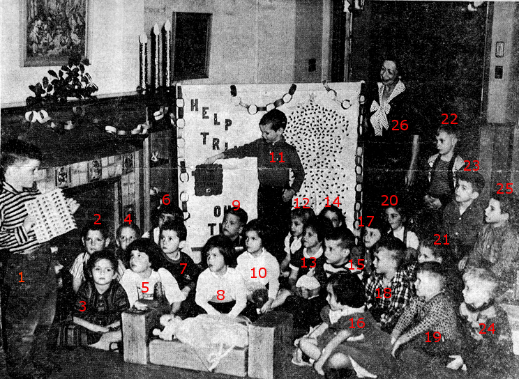 Hartwell Lane Elementary School Kindergarten Class of 1958 Wyndmoor