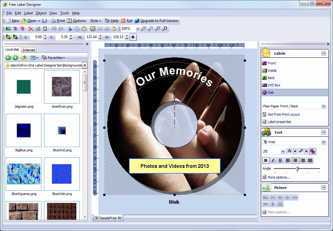 Free Cd Dvd Label Maker Software Download