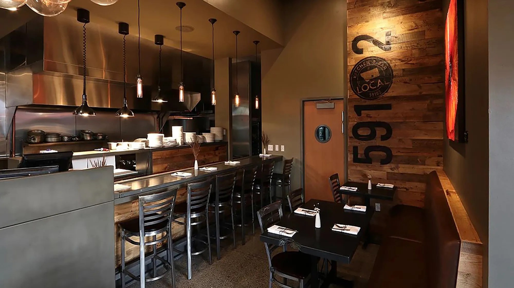 Local Kitchen & Bar, Billings, Montana Collaborative Design Architects