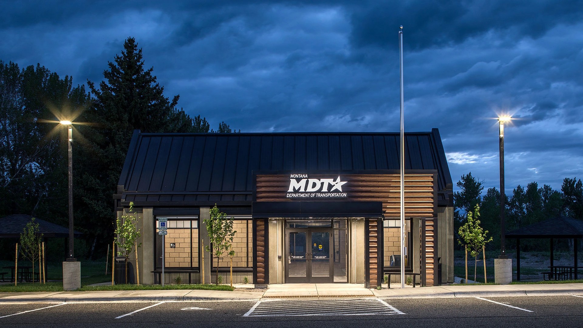 Roberts Rest Area, Roberts, Montana Collaborative Design Architects