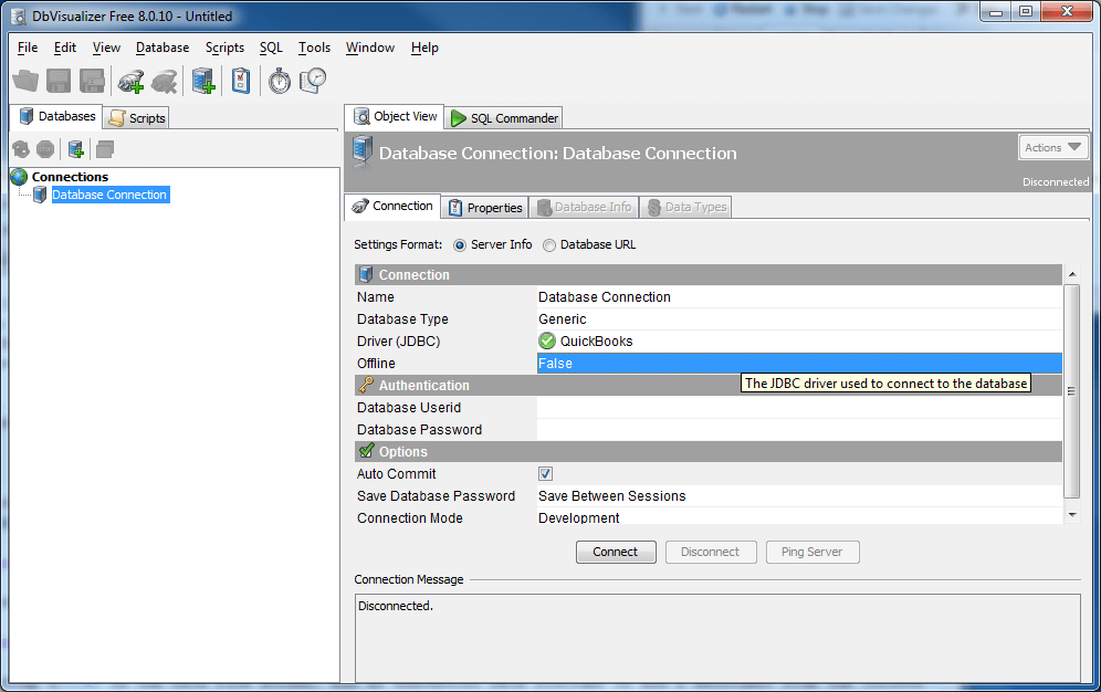 Connect to DB2 Data in DBVisualizer