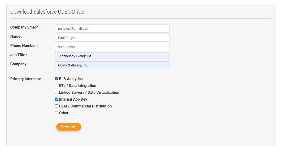 ODBC Driver Getting Started Guide