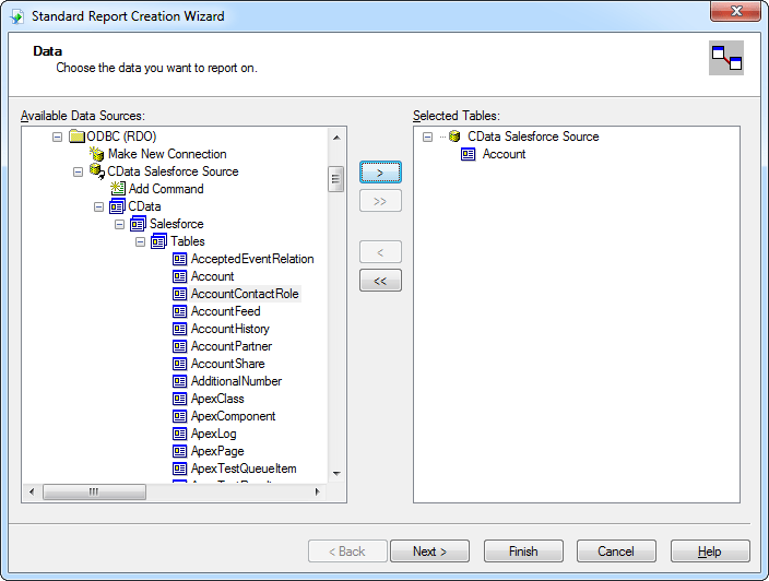 Crystal Reports にPowerShell を連携してPowerShell データを使った帳票を作成