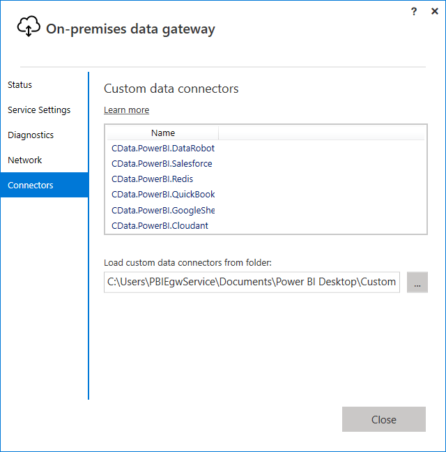 Create SFTP Dataflows on