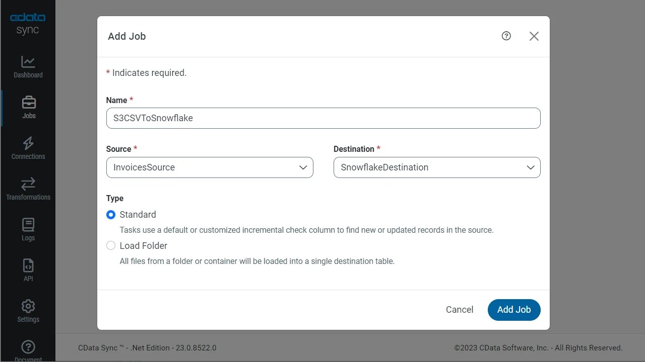 Replicate Data from Multiple Files in an Amazon S3 Bucket Using CData Sync