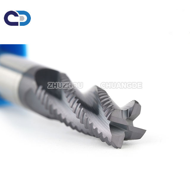 Solid Carbide End mills Carbide 4 Flute end mill Rough end mill tool