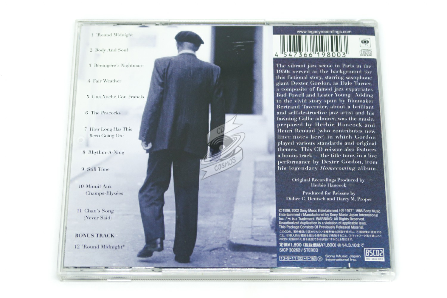 Herbie Hancock Round Midnight Original Motion Picture Soundtrack