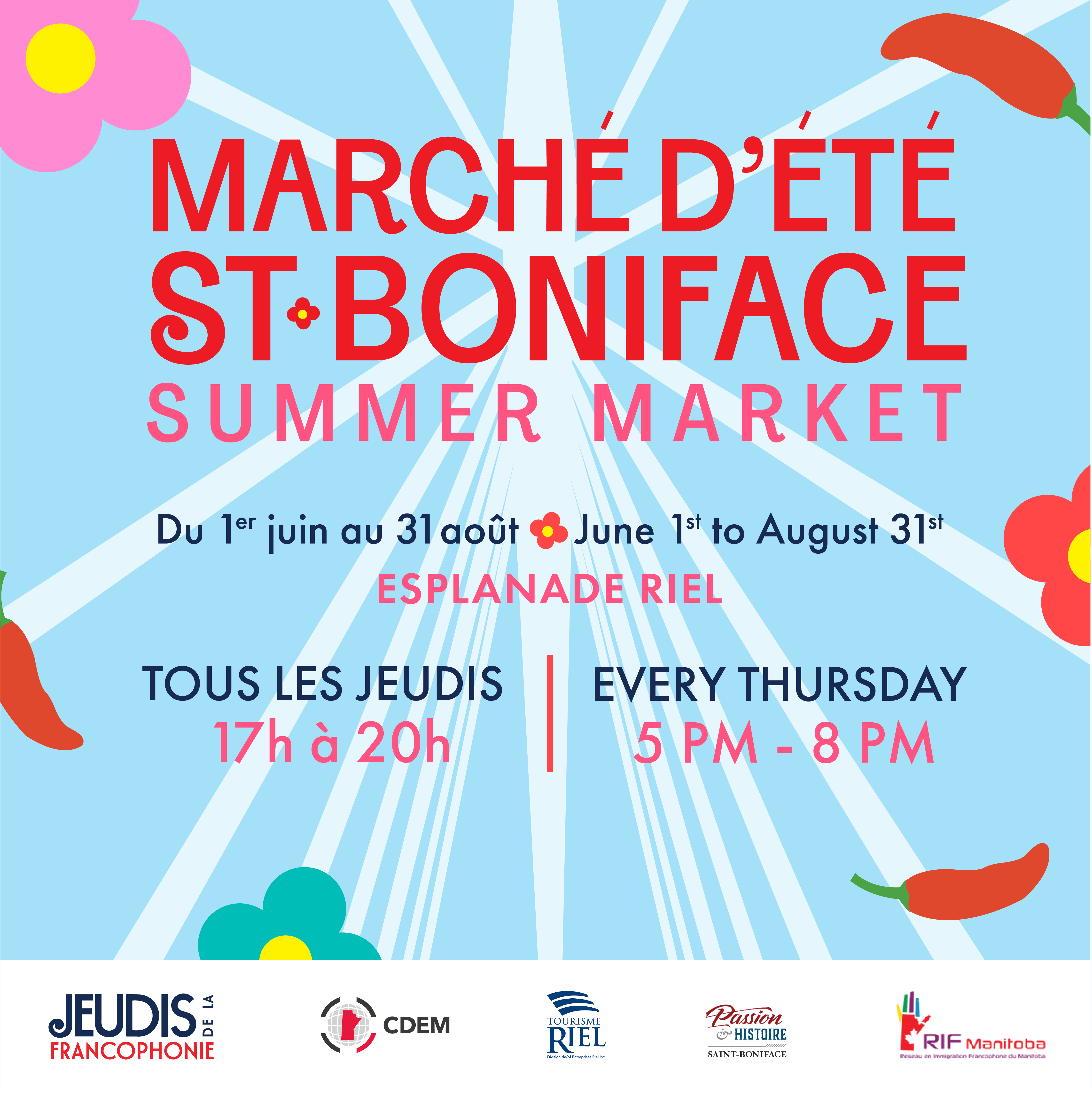 Le nouveau marché d'été de SaintBoniface CDEM