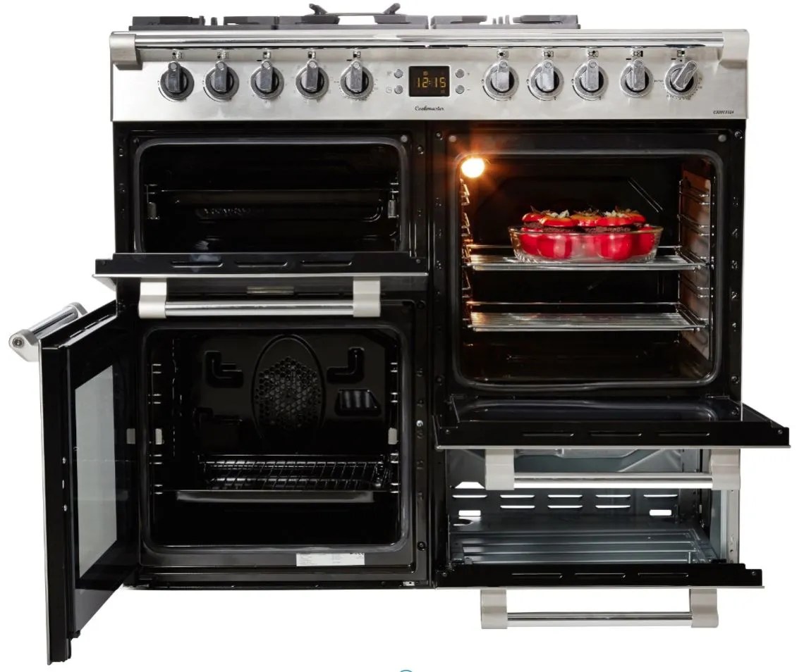 LEISURE Piano de cuisson gaz COOKMASTER CK100F324X inox