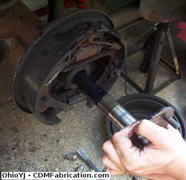 Replacing an Axle Seal - CDM Fabrication