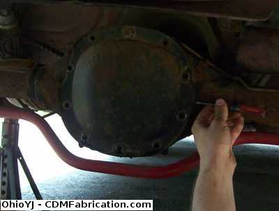 Changing Differential Fluid - CDM Fabrication