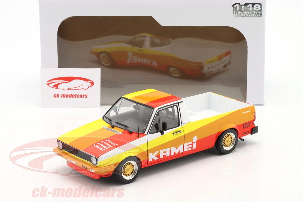 Solido 1:18 Volkswagen VW Caddy Mk1 Kamei Tribute Street Fighter 1982