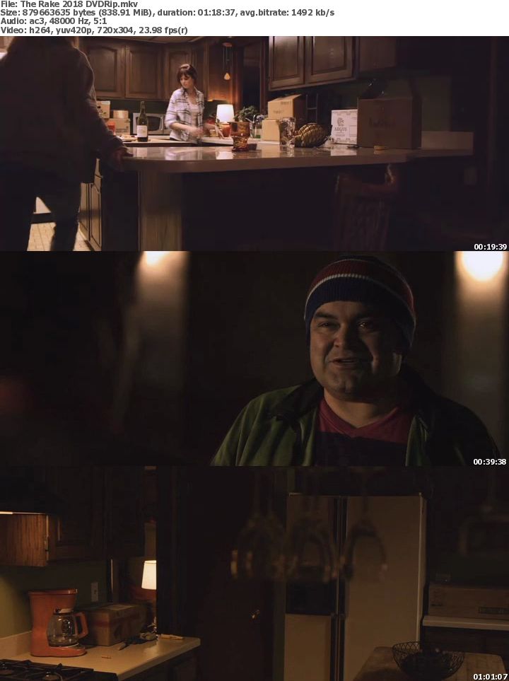 The Rake (2018) DvdRip Free Download Filmxy