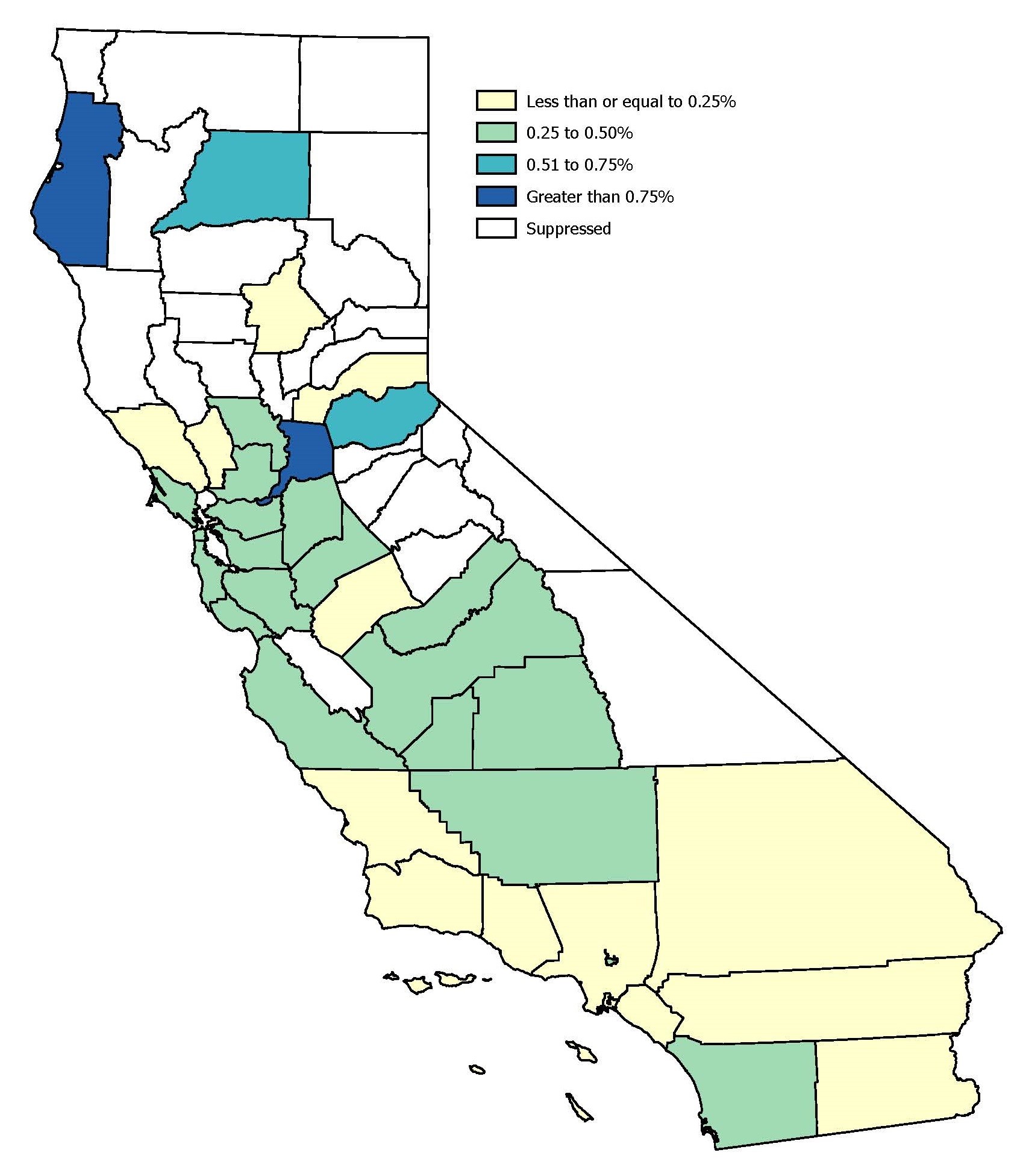 Califonia Blood Lead Data 2018