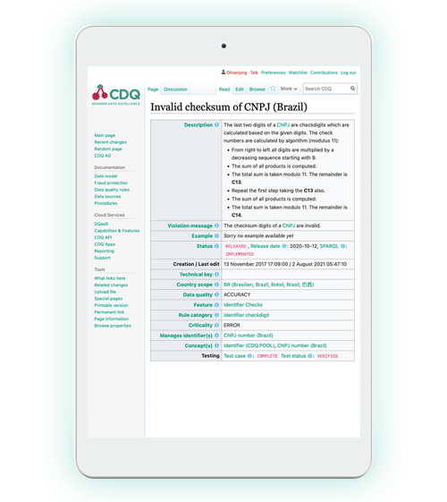 Data Quality Rules for Data Quality Check & Improvement Data Quality Rules for Data Quality Check & Improvement