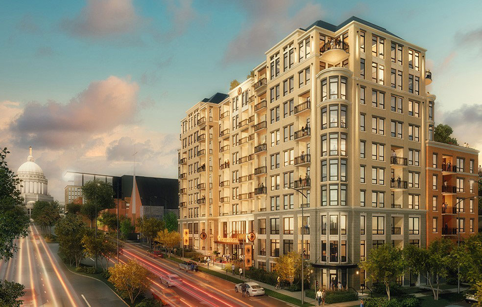 The Continental Apartments New Housing Construction Commercial Project