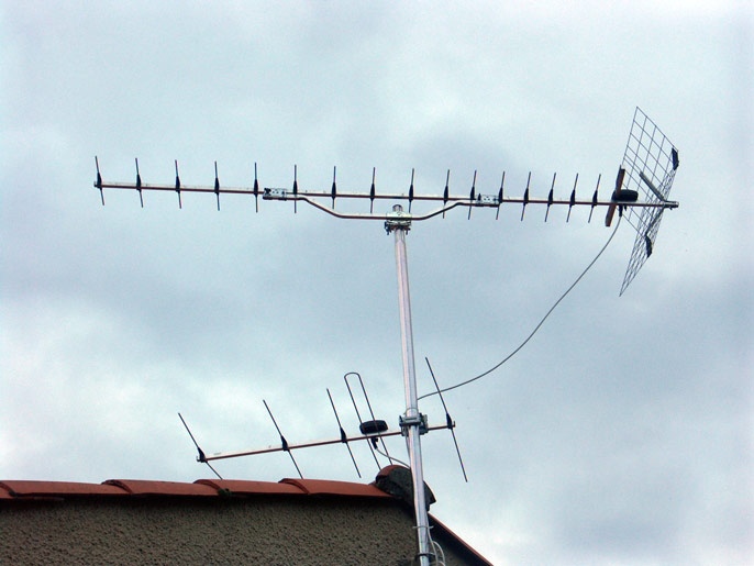 Antenne TV extérieure tnthd FUJIONKYO 28 dB Leroy Merlin