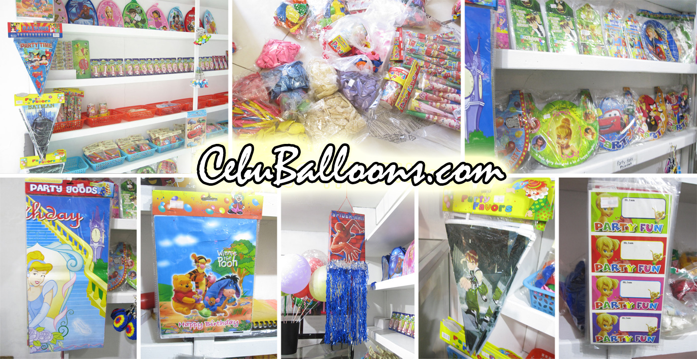 DIY Party Supplies (Free Shipment Nationwide) Cebu Balloons and Party