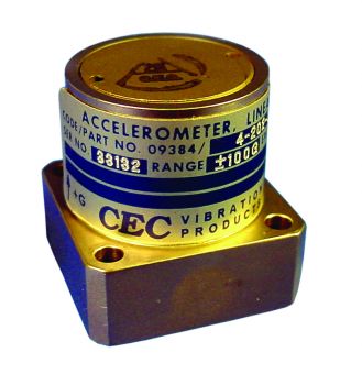 4-202 Strain Gage Accelerometer : CEC Vibration Products