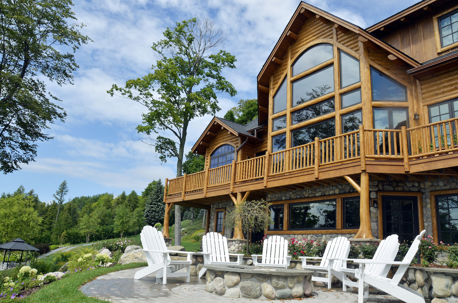 Charlevoix Lodge Town + Country Cedar Homes