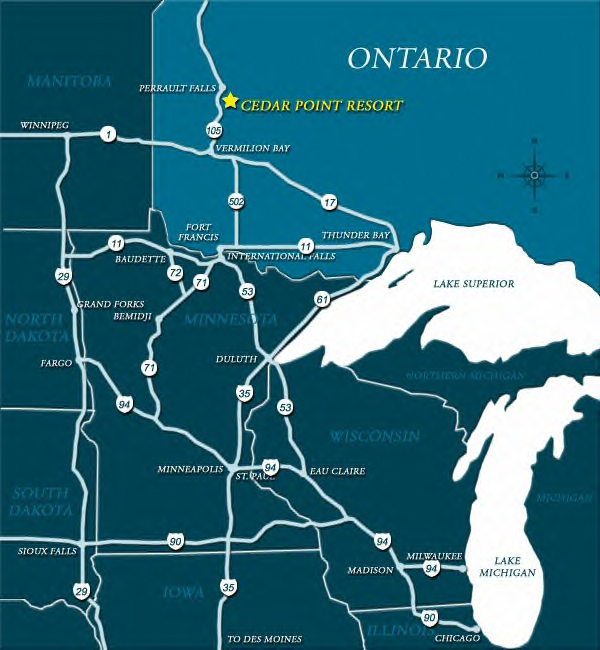 Ontario Fishing Lodge Northwest Ontario Cedar Lake