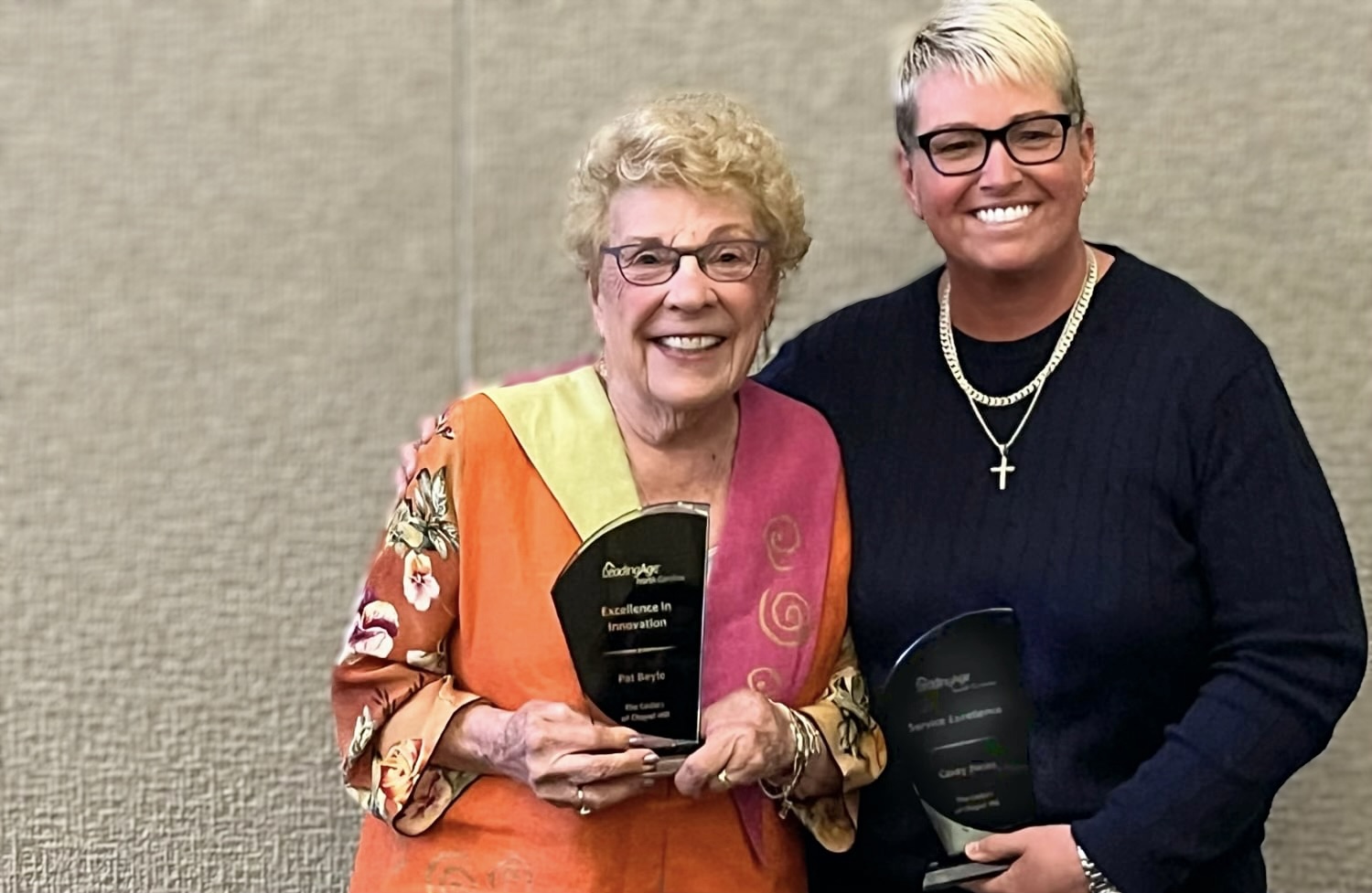 LeadingAge North Carolina Recognizes Pat Beyle and Casey Jones for