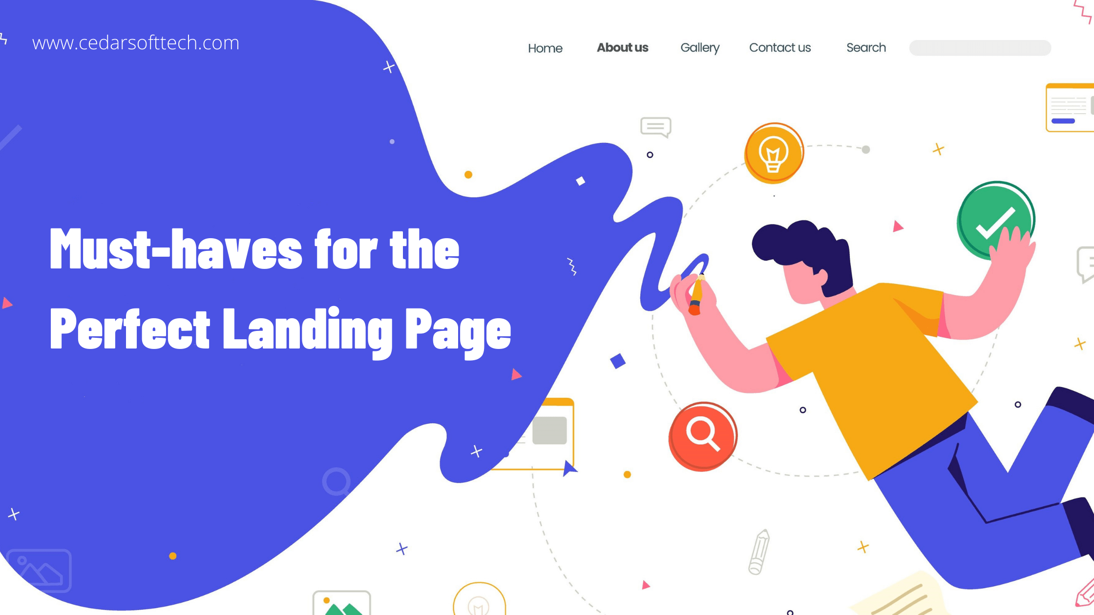 Musthaves for the Perfect Landing Page Cedar Software Technologies