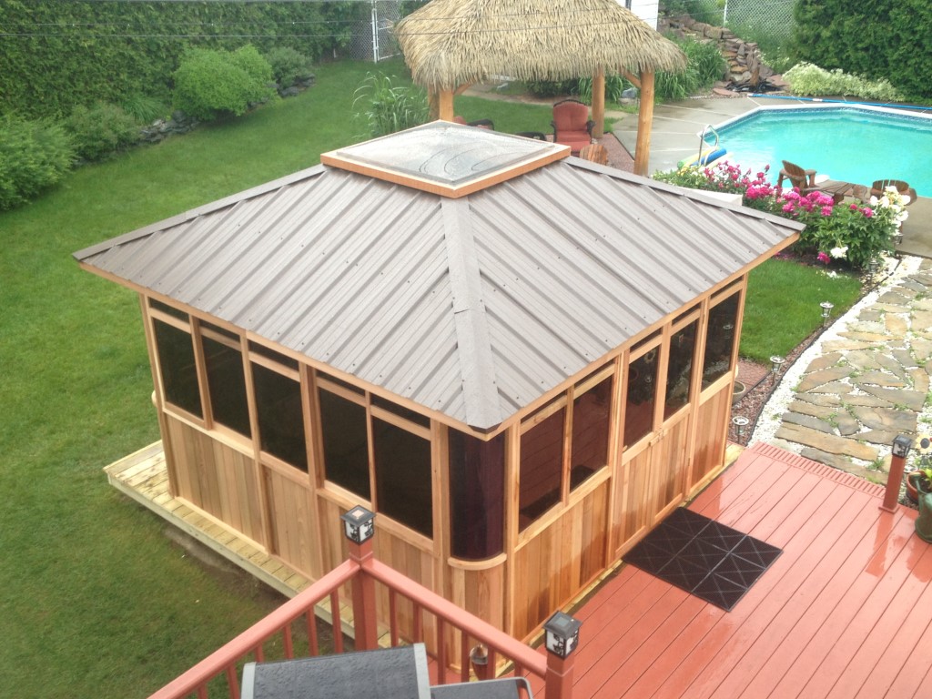 Hot Tub Gazebos and Spa Enclosures by Cedarview Manufacturing Inc.