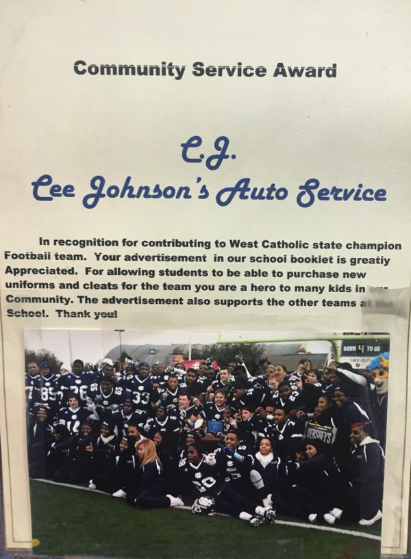 About Us Cee Johnson's Auto Service, LLC