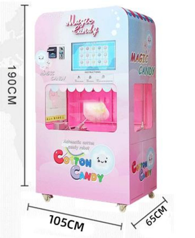 Cotton Candy Vending Machine Manipulator operation Single