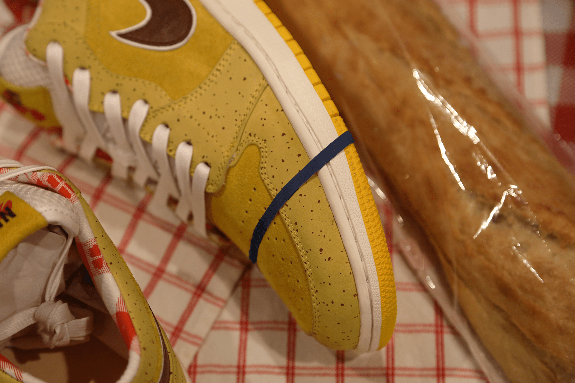 Yellow Lobster Air Jordan 1 Low Ceeze