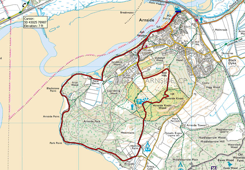 13th October 2010 Arnside & Silverdale Shore and Hill