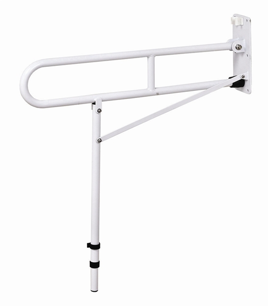 G300 Drop down grab rail with supporting leg Cefndy Healthcare