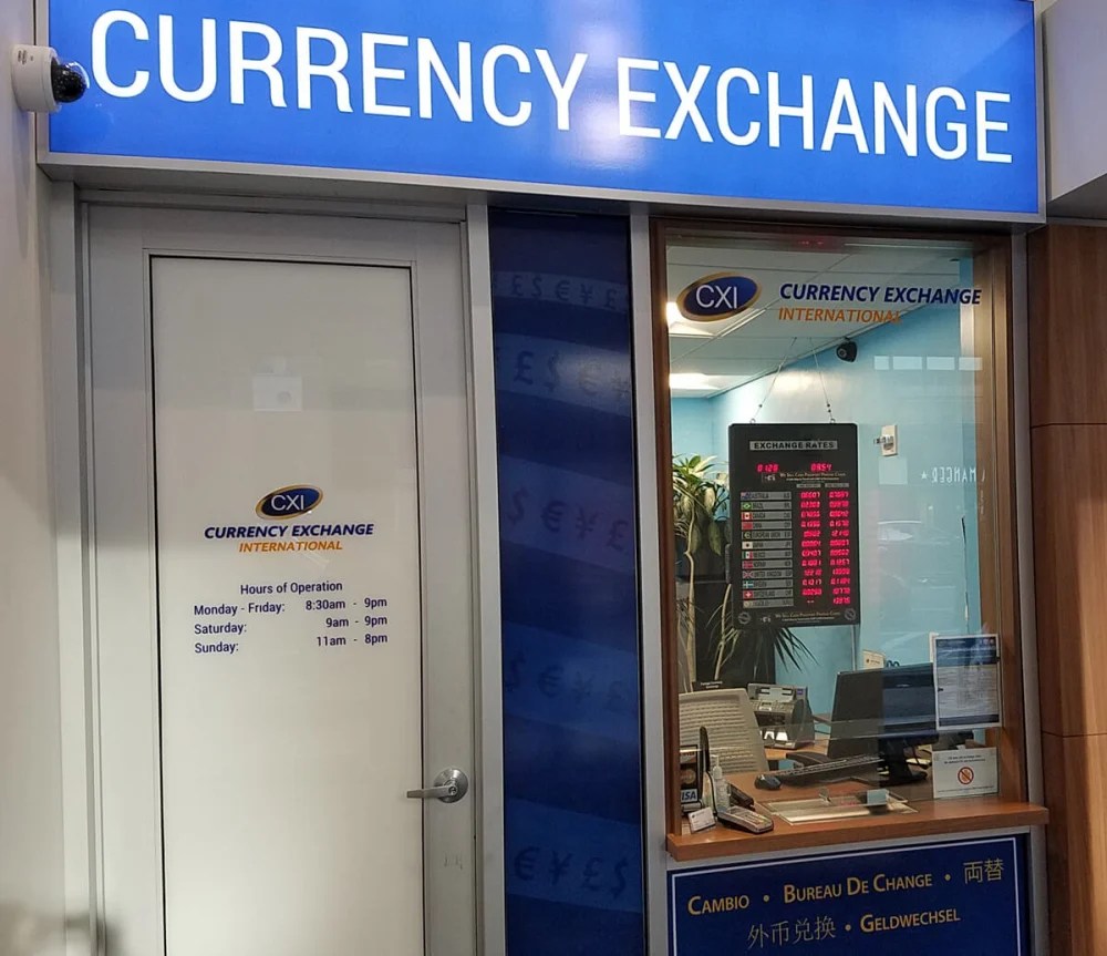 CXI Penn Station Currency Exchange in New York, NY Currency