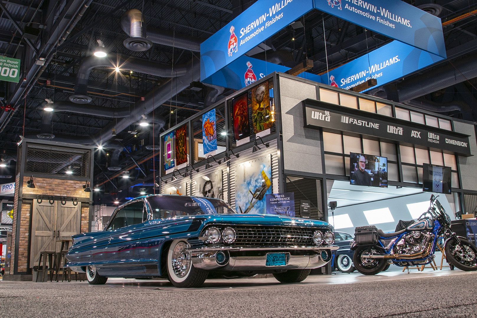 SherwinWilliams Automotive Finishes 2019 CEI Trade Show Exhibit