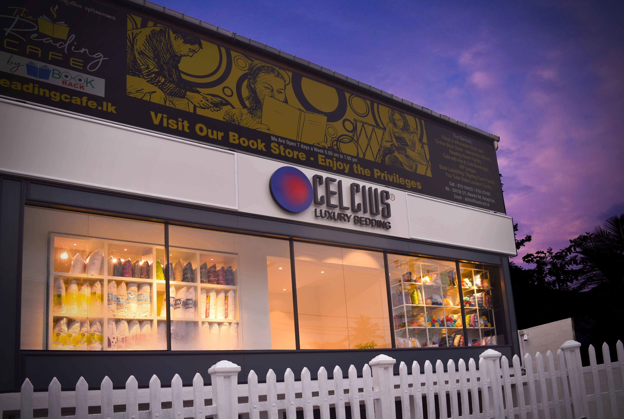 Celcius Showrooms and Concept Stores Celcius Luxury Bedding