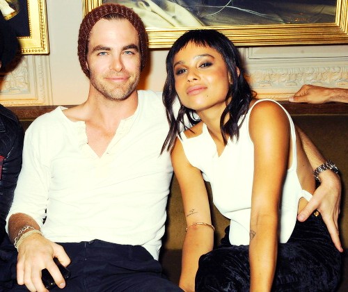 Zoe Kravitz And Chris Pine Hook Up While Dating During London Fashion